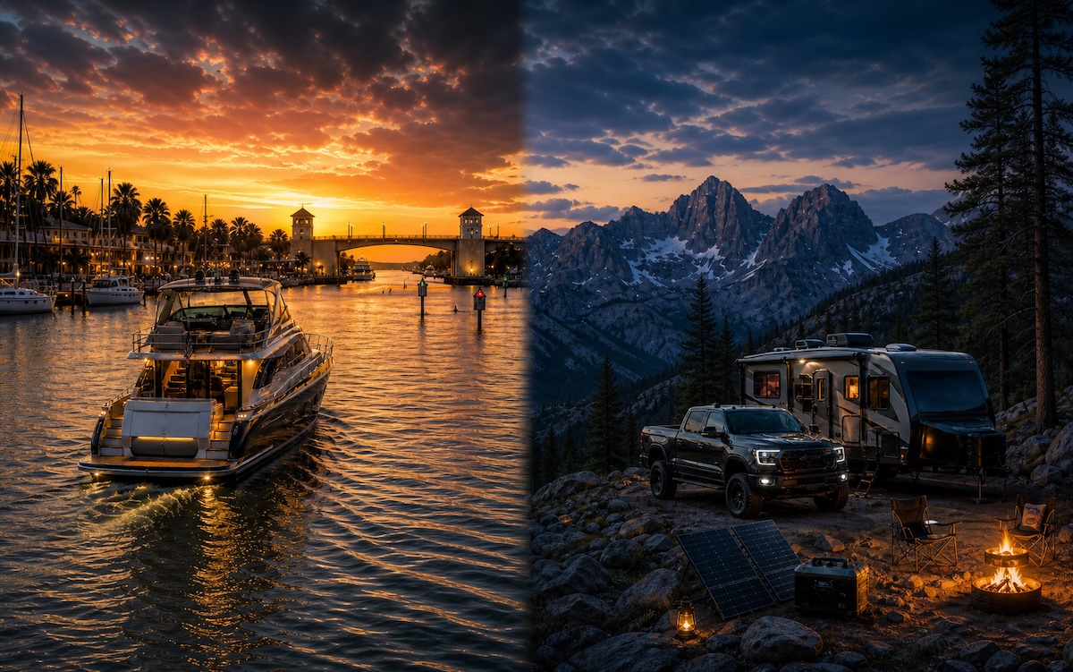 The ICW vs a week off-grid in the Rockies: how our fuel burn, mental load, and daily routines change and what that means if you’re choosing your first big trip