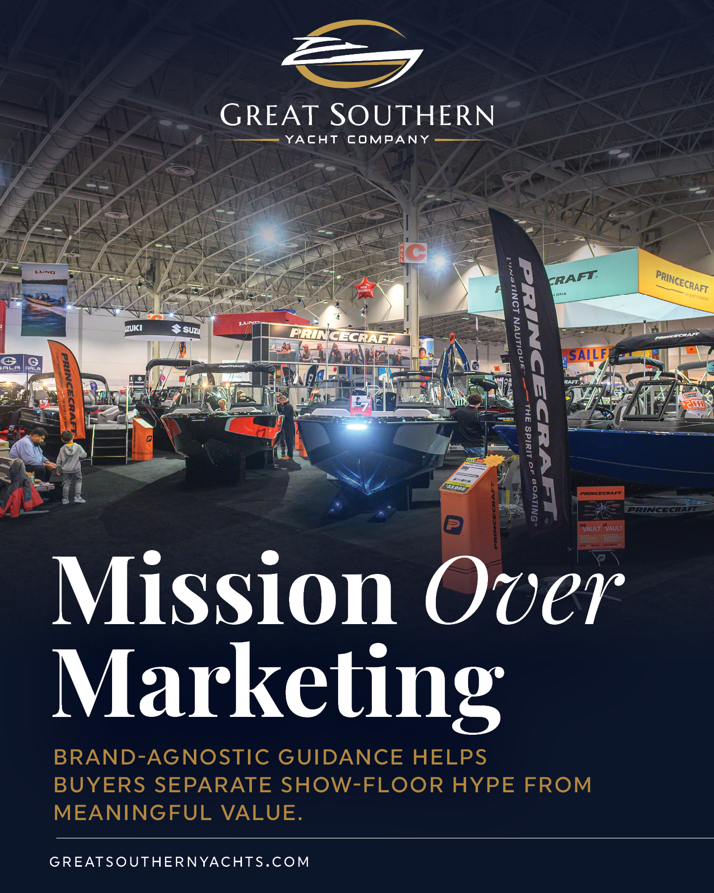 The fiduciary-first difference at a show: how brand-agnostic GSY brokers help you separate hype from value and align each walkthrough with your mission, not the display