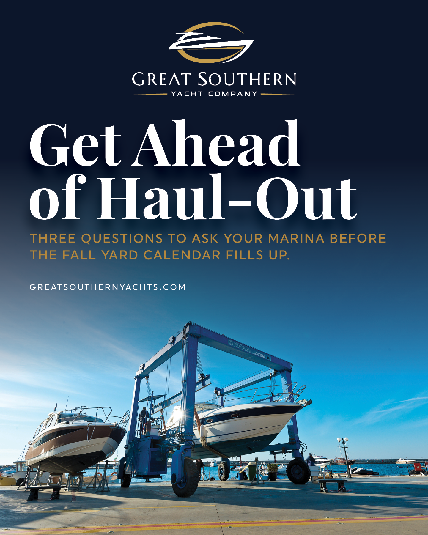 Timing check for Florida owners this week: call your marina and ask three essentials—when do haul-out lists close, what determines staging priority, and what proof of readiness they require—so you’re not scrambling when the yard calendar...