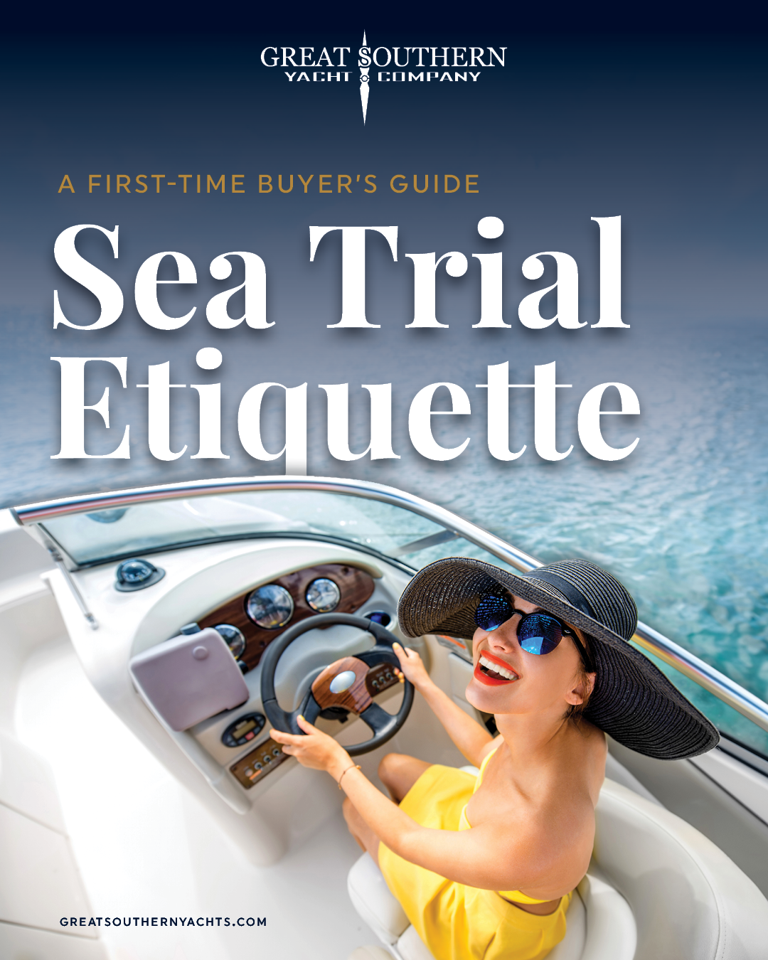 A first-time buyer’s guide to sea trial etiquette, from throttle discipline to realistic performance expectations