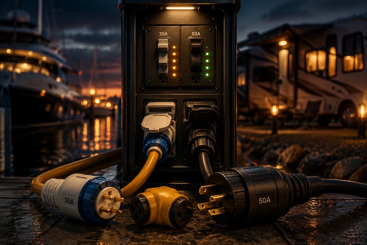 The Boat and RV Owner’s Guide to 30 Amp vs. 50 Amp Shore Power