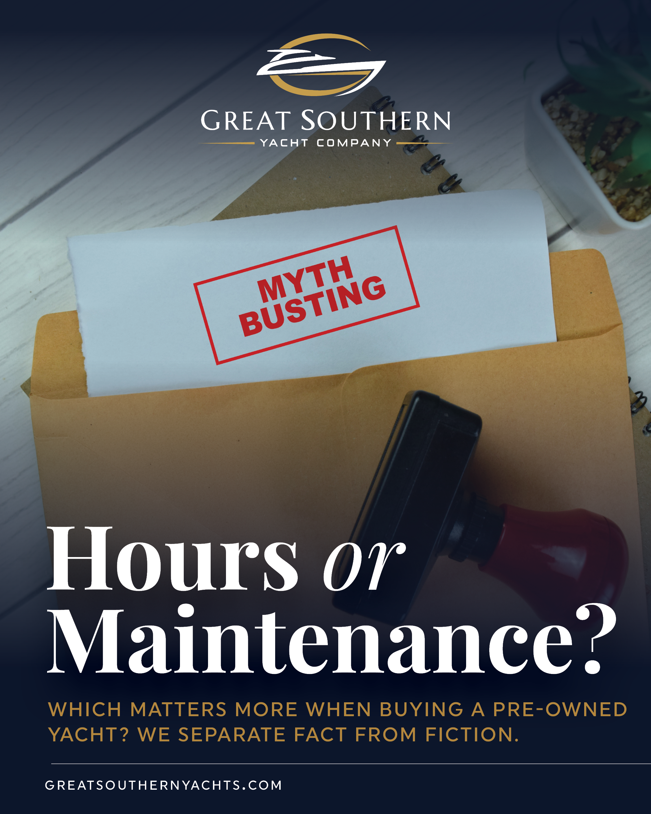 Myth-busting: Do engine hours matter more than maintenance records when buying pre-owned yachts