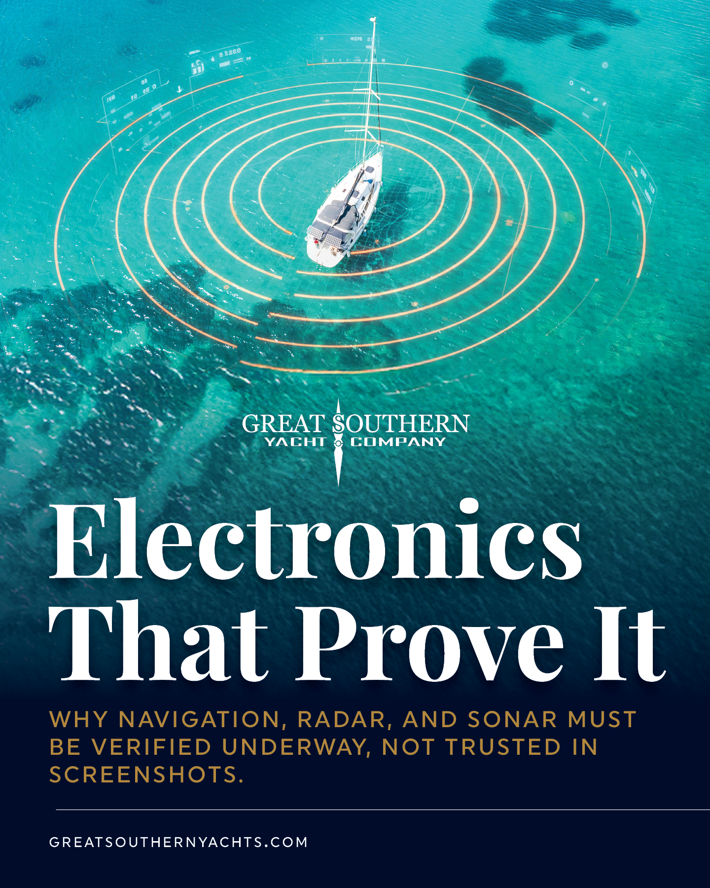 Electronics that tell the truth: why Mike verifies networked nav, radar, and sonar performance underway rather than trusting screenshots, and how that protects buyers and sellers alike. Learn more on our site