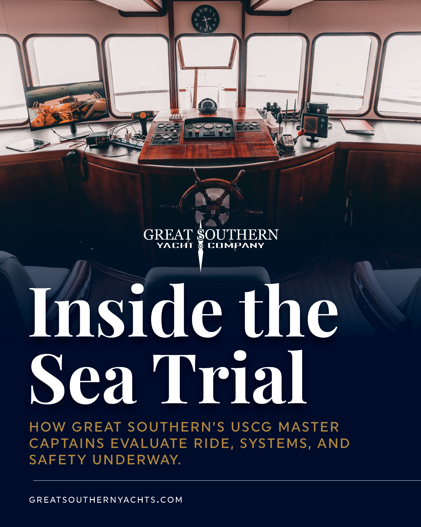 Inside a Great Southern sea trial: how our USCG Master Captains evaluate ride, systems, safety