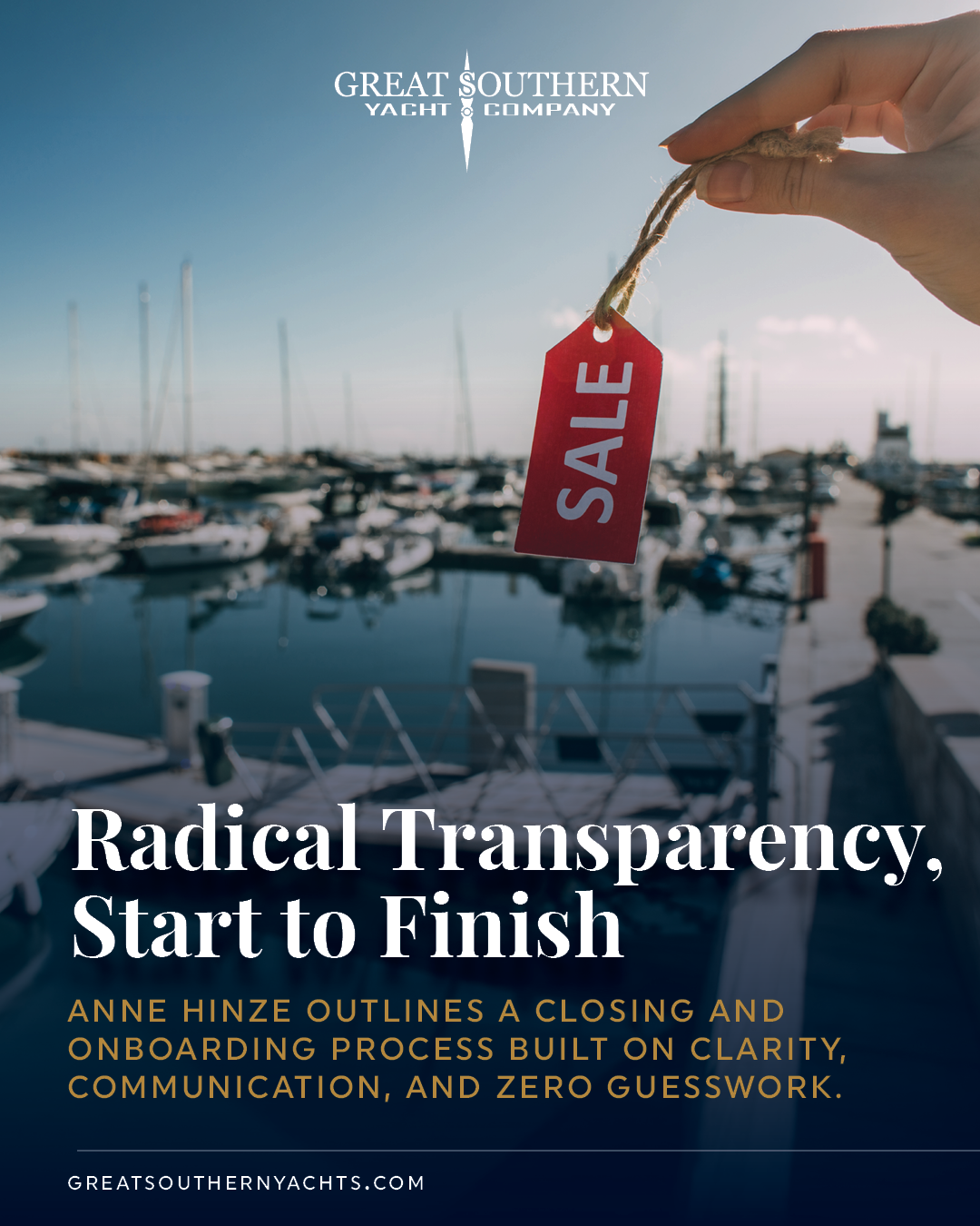 Anne Hinze explains our radical transparency promise during Florida closings and post-sale onboarding