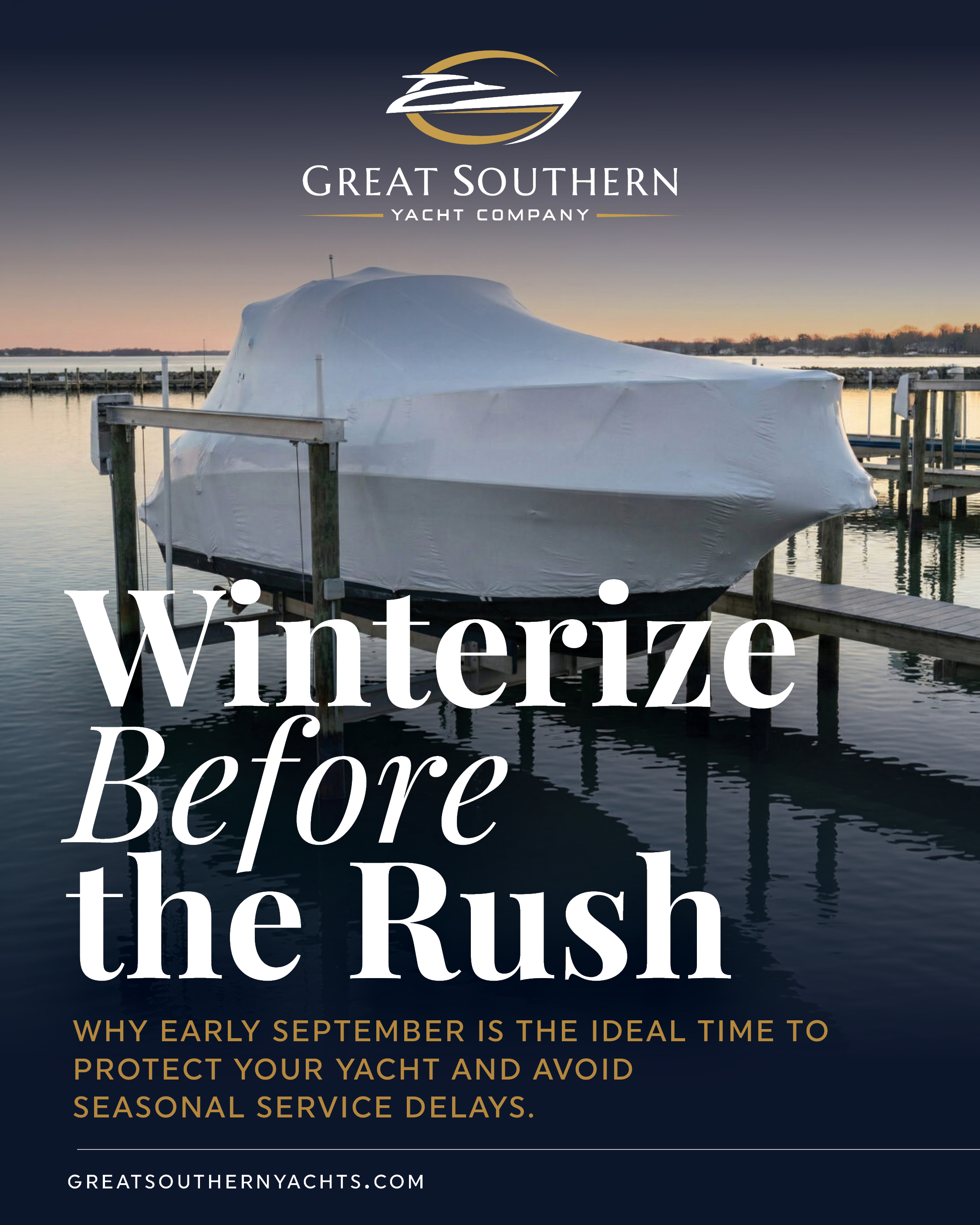 Why early September is the smartest window for Southeastern boat winterization and how to build a 12-week plan that avoids contractor bottlenecks from Destin to Charleston